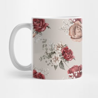 Pastel Wild Flower Pattern Mug